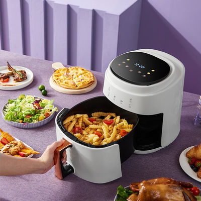 8L 1400W Smart Touch Screen Custom Oil Free Electric Deep Fryer Горячая воздушная фрайер Подходит