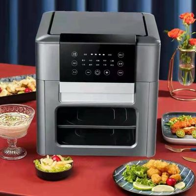 1201W-1500W Напряжение коммерческий воздушный фритюрник цифровой 12L 15L без масла с мини стойкой