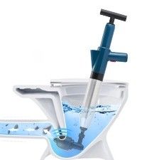 1кг ABS Rubber High Pressure Toilet Plunger Dredge Clog Remover Sewer Pipe Dredger (Абс резина высокого давления)