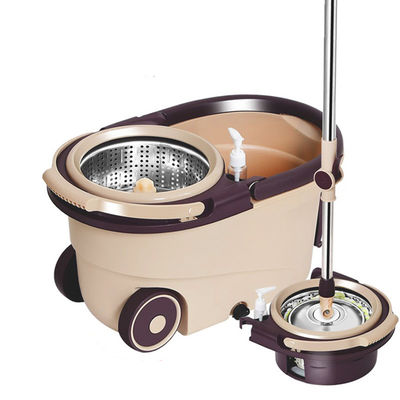Бесплатная уборка с помощью домашнего 360 Magic Spin Mop и сушилки из нержавеющей стали