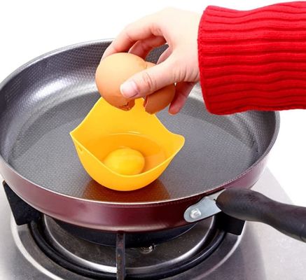 Силиконовые яичники для микроволнового котла Кухонные принадлежности Образец Бесплатный образец Яичные инструменты