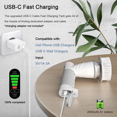 Мультифункциональная ручная 9 в 1 электрическая стиральная щетка с USB-зарядкой