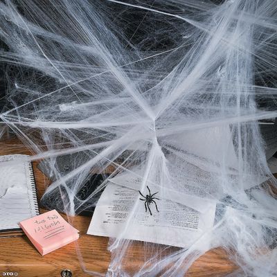 Настраиваемые натянутые галовинные паутины ужасающие реквизиты для призрачного дома