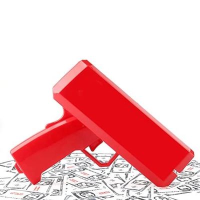 18.5cmX8cmX17.5cm Пластиковый пулемет для свадебной игры Бар Атмосферные реквизиты