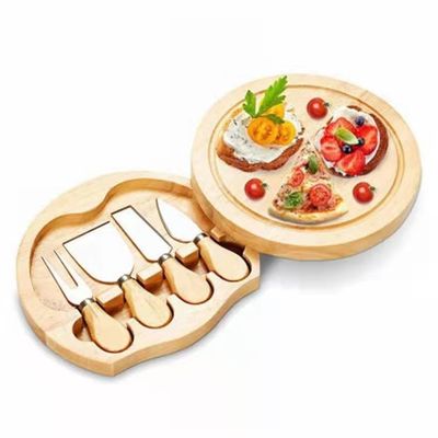 22.5*22.5*3.5cm Деревянный бамбуковый сыр для OEM/ODM
